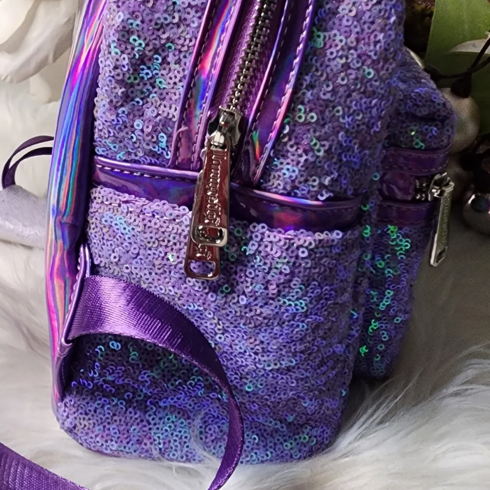 Set of 2 Ariel sequin Loungefly backpack&wallet